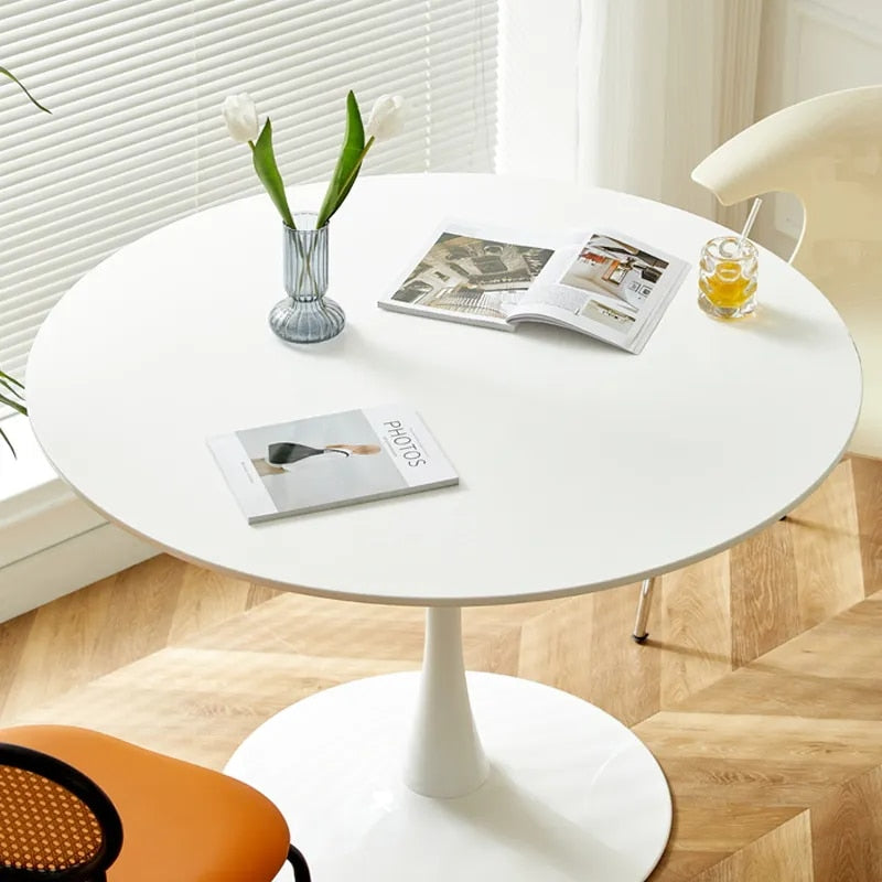 Stylish and Functional Tulip Table for Scandinavian Balcony, Leisure, Reception, Coffee, and Tea Shops